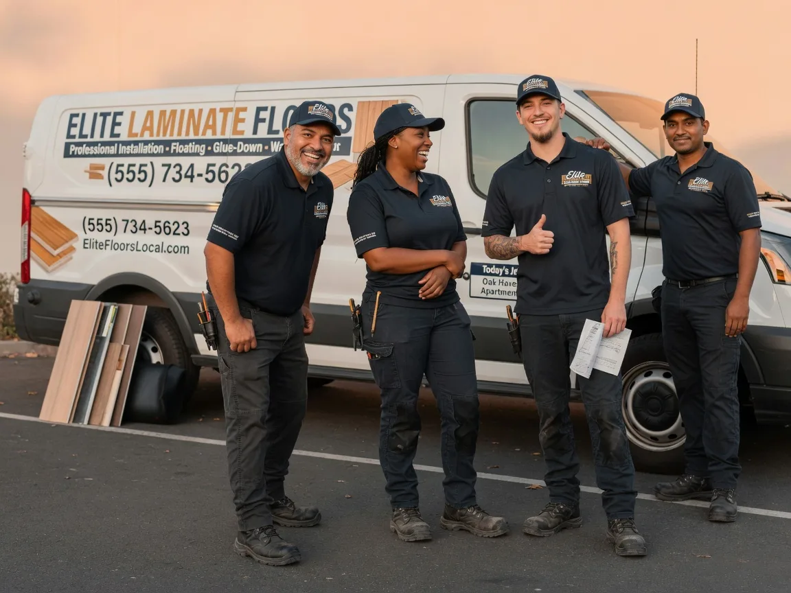 Laminate flooring installation company in Dalzell, IL